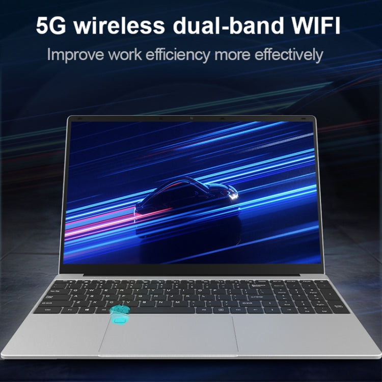 H15 15.6 inch Ultrathin Laptop, 16GB+512GB, Windows 11 Intel Processor N95 Quad Core, EU Plug (Silver) - free shipping - PMc TechLife - Order now!