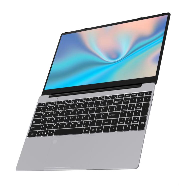 N5095 15.6 inch Laptop, 16GB+512GB, Windows 11 Intel Celeron N5095 Quad Core, Support Fingerprint Unlock, AU Plug (Silver) - free shipping - PMc TechLife - Order now!