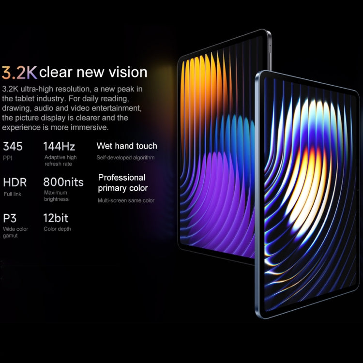 Xiaomi Pad 7 Pro 11.2 inch, 12GB+512GB, HyperOS 2 Qualcomm Snapdragon 8s Gen3 Octa Core (Black) - free shipping - PMc TechLife - Order now!
