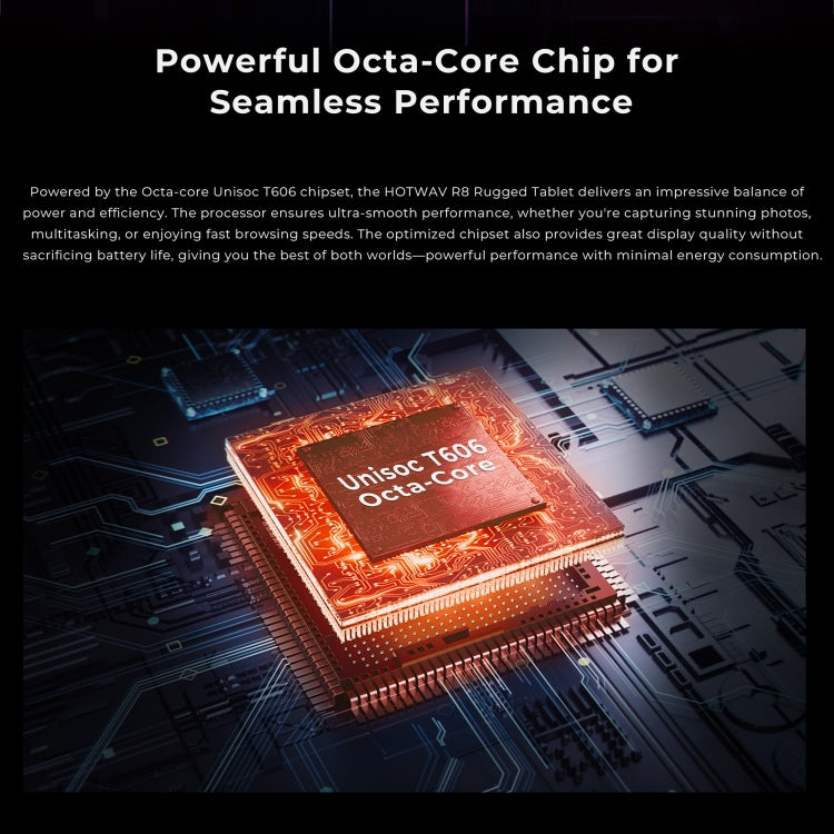 HOTWAV Tab R8 IP68/IP69K Rugged Tablet, 4GB+128GB, 10.1 inch Android 14 Unisoc T606 Octa Core 4G Network, Global Version with Google Play, EU Plug (Black+Orange) - free shipping - PMC TechLife - Order now!