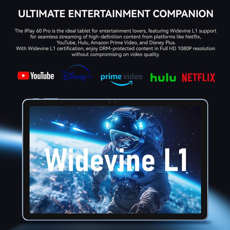 ALLDOCUBE iPlay 60 Pro 4G LTE Tablet PC, 6GB+128GB, 11 inch Android 14 MediaTek Helio G99 Octa Core Support Dual SIM (Dark Gray) - free shipping - PMc TechLife - Order now!