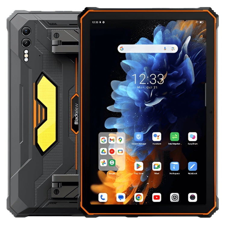 Blackview Active 10 Pro 5G Rugged Tablet, 12GB+256GB, 10.95 inch Android 14 Dimensity 7300 Octa Core, Global Version with Google Play (Orange) - Blackview by Blackview | Online Shopping South Africa | PMC TechLife | Buy Now Pay Later Mobicred
