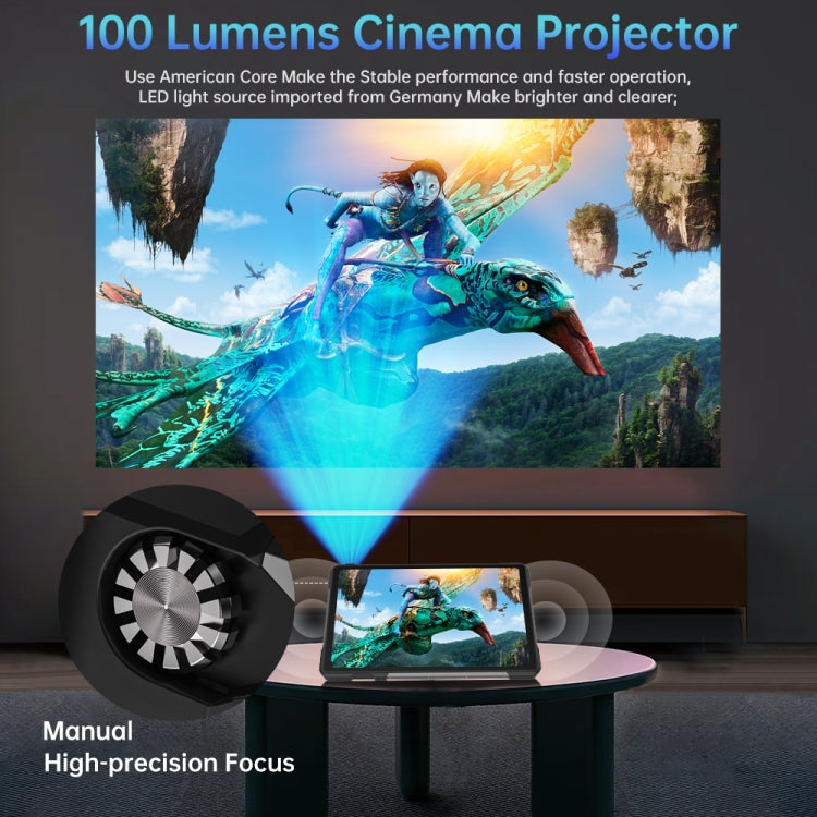 Unihertz 8849 Tank Pad Rugged Tablet PC & Projector, 16GB+512GB, 10.95 inch Android 14 Dimensity 8200 Octa Core 5G Network, EU Plug (Black) - free shipping - PMC TechLife - Order now!