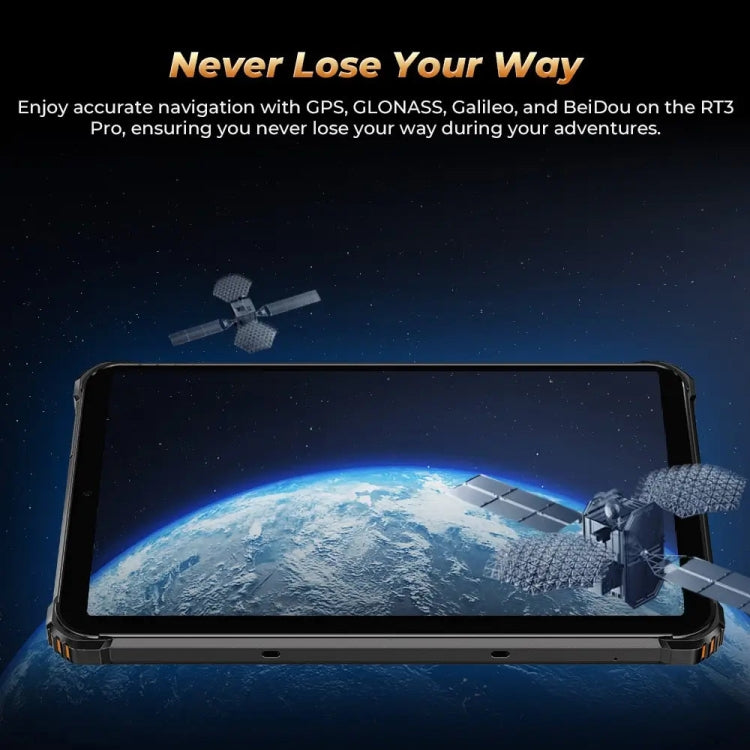 OUKITEL RT3 Pro 4G Network IP68/IP69K Rugged Tablet, 4GB+128GB, 8.0 inch Android 14 MediaTek G81 Octa-Core Support Dual SIM, EU Plug (Green) - free shipping - PMC Jewellery - Order now!