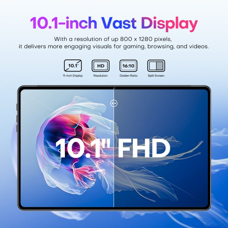 Pad7 Ultra 10.1 inch 3G Phone Call Tablet PC, 2GB+32GB, Android 8.1 MTK6737 Quad Core, AU Plug (Silver) - free shipping - PMc TechLife - Order now!