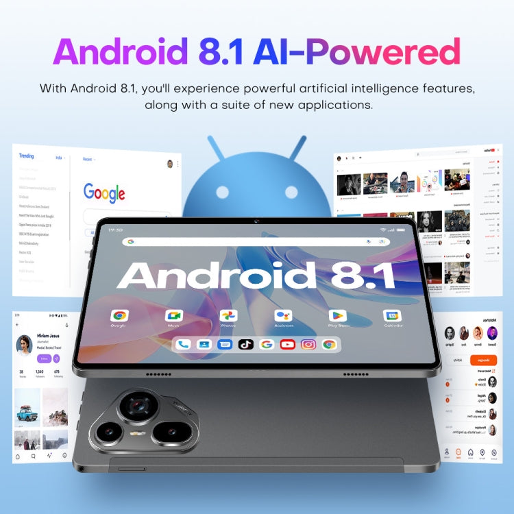 Pad7 Ultra 10.1 inch 3G Phone Call Tablet PC, 2GB+32GB, Android 8.1 MTK6737 Quad Core, US Plug (Silver) - free shipping - PMc TechLife - Order now!