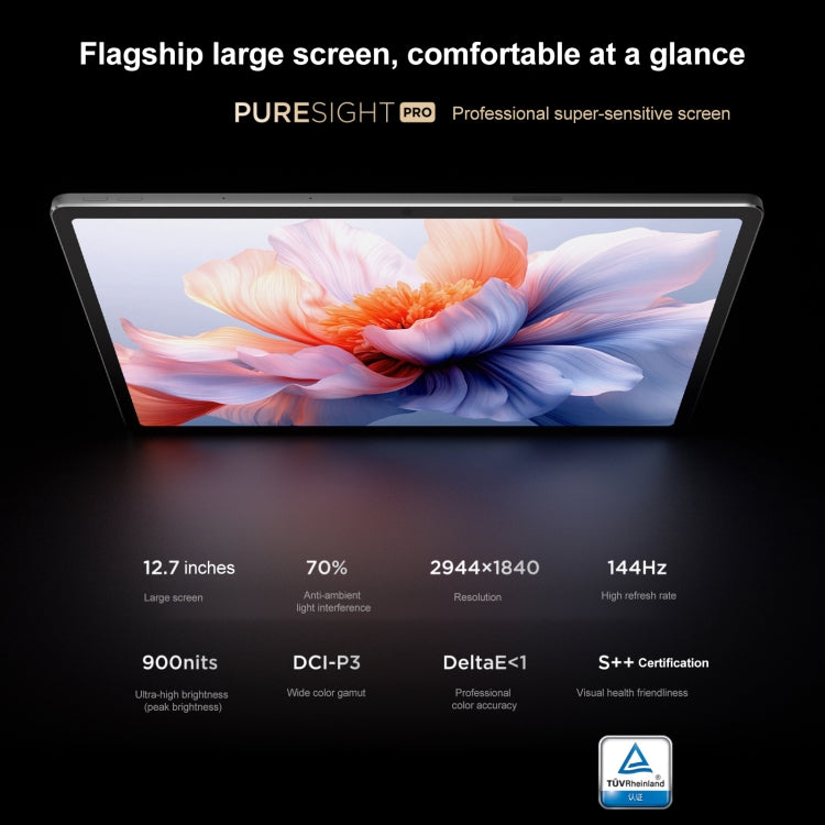 Lenovo YOGA Pad Pro AI 12.7 inch WiFi Tablet, 12GB+256GB, Android OS, Qualcomm Snapdragon 8 Gen3 Octa Core (Blue) - free shipping - PMc TechLife - Order now!