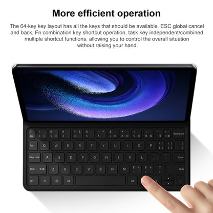 Original For Xiaomi Pad 6 / 6 Pro Keyboard Protective Leather Case (White) - Others Keyboard by Xiaomi | Online Shopping South Africa | PMC Jewellery