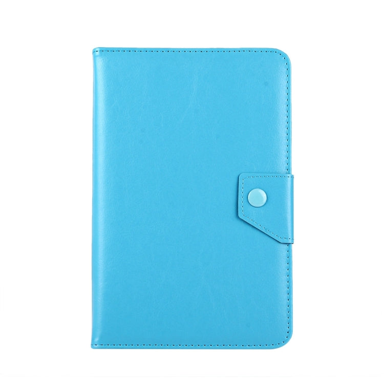 8 inch Tablets Leather Case Crazy Horse Texture Protective Case Shell with Holder for Galaxy Tab S2 8.0 T715 / T710, Cube U16GT, ONDA Vi30W, Teclast P86(Baby Blue) - 8 inch by PMC Jewellery | Online Shopping South Africa | PMC Jewellery