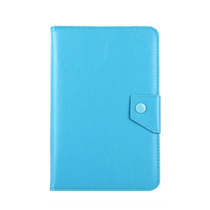 8 inch Tablets Leather Case Crazy Horse Texture Protective Case Shell with Holder for Galaxy Tab S2 8.0 T715 / T710, Cube U16GT, ONDA Vi30W, Teclast P86(Baby Blue) - 8 inch by PMC Jewellery | Online Shopping South Africa | PMC Jewellery