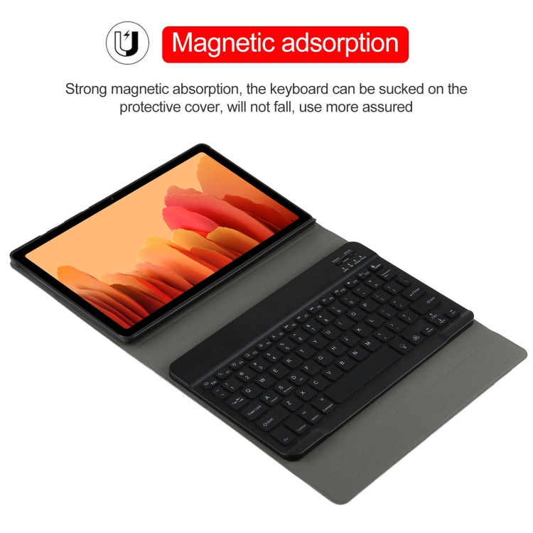 A500S Detachable Bluetooth Backlight Keyboard Ultrathin Horizontal Flip Leather Tablet Case with Holder for Samsung Galaxy Tab A7 10.4 (2020) T500 / T505(Black) - Samsung Keyboard by PMC TechLife | Online Shopping South Africa | PMC TechLife