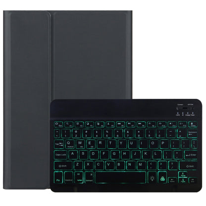 DY-M10ReL-S 2 in 1 Removable Bluetooth Keyboard + Protective Leather Tablet Case with Backlight & Holder for Lenovo Tab M10 FHD REL(Black) - Lenovo Keyboard by PMC Jewellery | Online Shopping South Africa | PMC Jewellery