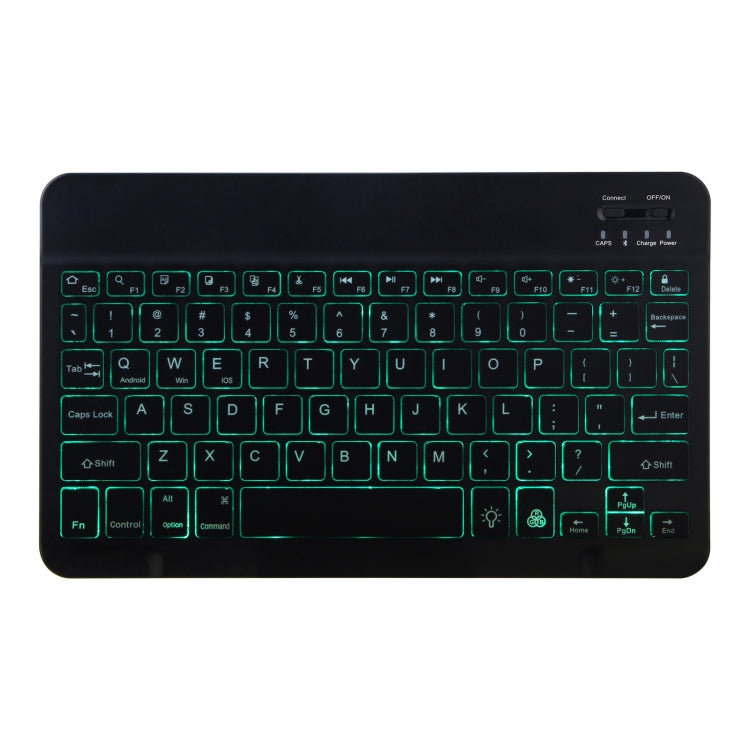 DY-M10ReL-S 2 in 1 Removable Bluetooth Keyboard + Protective Leather Tablet Case with Backlight & Holder for Lenovo Tab M10 FHD REL(Blue) - Lenovo Keyboard by PMC TechLife | Online Shopping South Africa | PMC TechLife | Buy Now Pay Later Mobicred