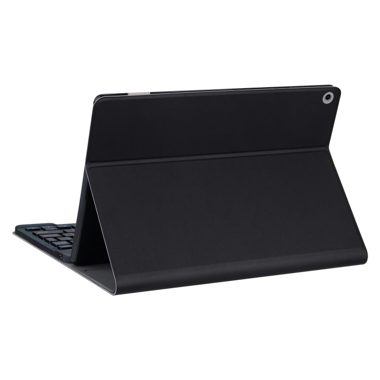 DY-M10ReL 2 in 1 Removable Bluetooth Keyboard + Protective Leather Tablet Case with Holder for Lenovo Tab M10 FHD REL(Black) - Lenovo Keyboard by PMC Jewellery | Online Shopping South Africa | PMC Jewellery