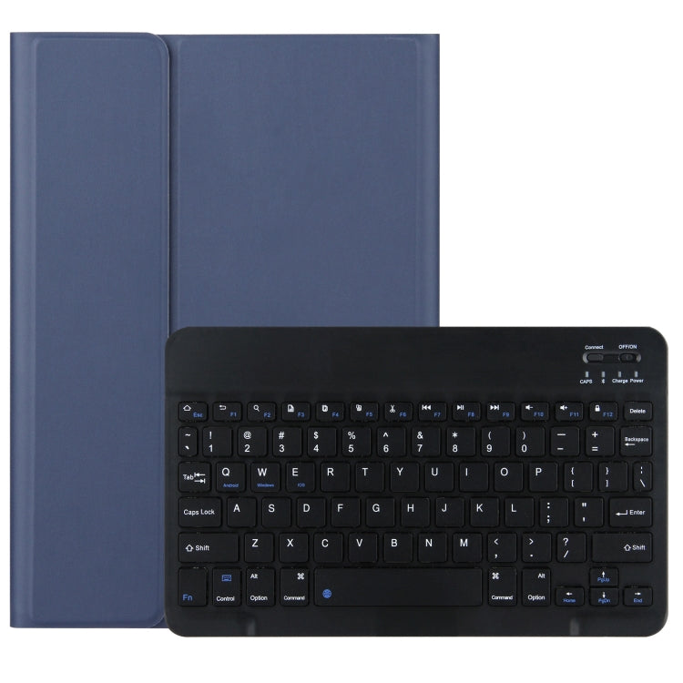 DY-E10 2 in 1 Removable Bluetooth Keyboard + Protective Leather Tablet Case with Holder for Lenovo Tab E10(Blue) - Lenovo Keyboard by PMC Jewellery | Online Shopping South Africa | PMC Jewellery