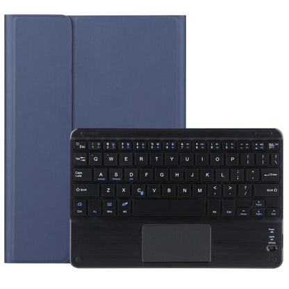 DY-E10 2 in 1 Removable Bluetooth Keyboard + Protective Leather Tablet Case with Touchpad & Holder for Lenovo Tab E10(Blue) - Lenovo Keyboard by PMC Jewellery | Online Shopping South Africa | PMC Jewellery