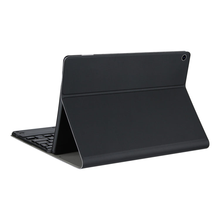 DY-M10ReL-C 2 in 1 Removable Bluetooth Keyboard + Protective Leather Tablet Case with Touchpad & Holder for Lenovo Tab M10 FHD REL(Black) - Lenovo Keyboard by PMC TechLife | Online Shopping South Africa | PMC TechLife