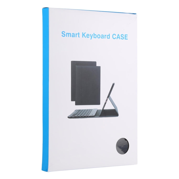 AM10 2 in 1 Removable Bluetooth Keyboard + Protective Leather Tablet Case with Holder for Lenovo M10 FHD Plus 10.3 inch(Black) - Lenovo Keyboard by PMC TechLife | Online Shopping South Africa | PMC TechLife