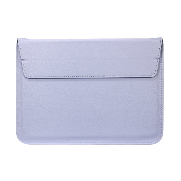 Universal Envelope Style PU Leather Case with Holder for Ultrathin Notebook Tablet PC 15.4 inch, Size: 39x28x1.5cm  (Blue Purple) - 15 inch by PMC TechLife | Online Shopping South Africa | PMC TechLife | Buy Now Pay Later Mobicred