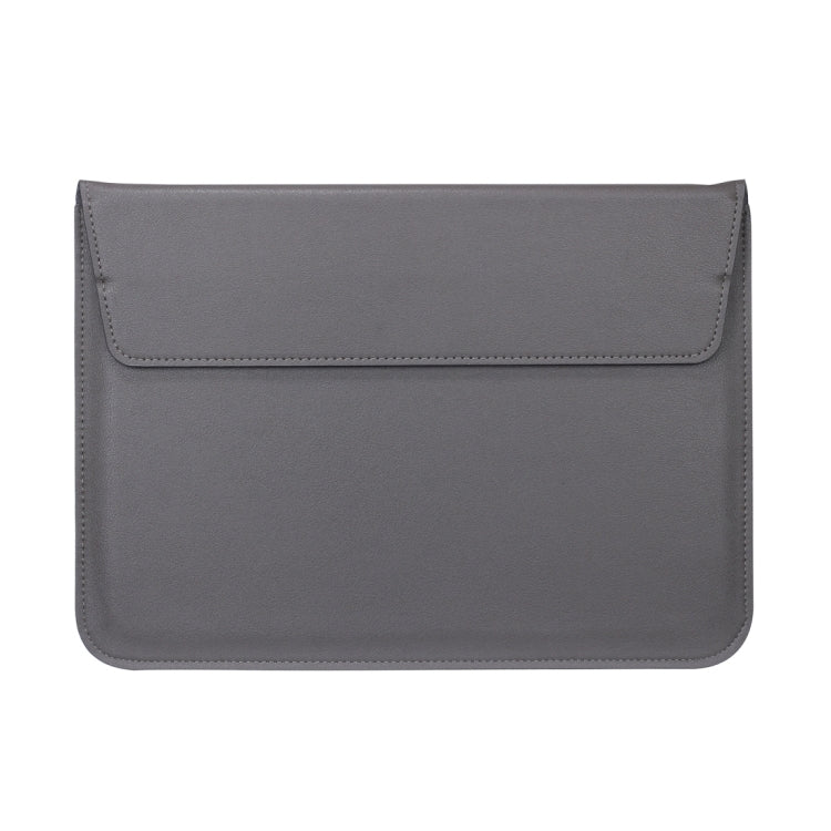 Universal Envelope Style PU Leather Case with Holder for Ultrathin Notebook Tablet PC 11.6 inch, Size: 32.5x21.5x1cm(Grey) - 10 - 11 inch by PMC TechLife | Online Shopping South Africa | PMC TechLife | Buy Now Pay Later Mobicred