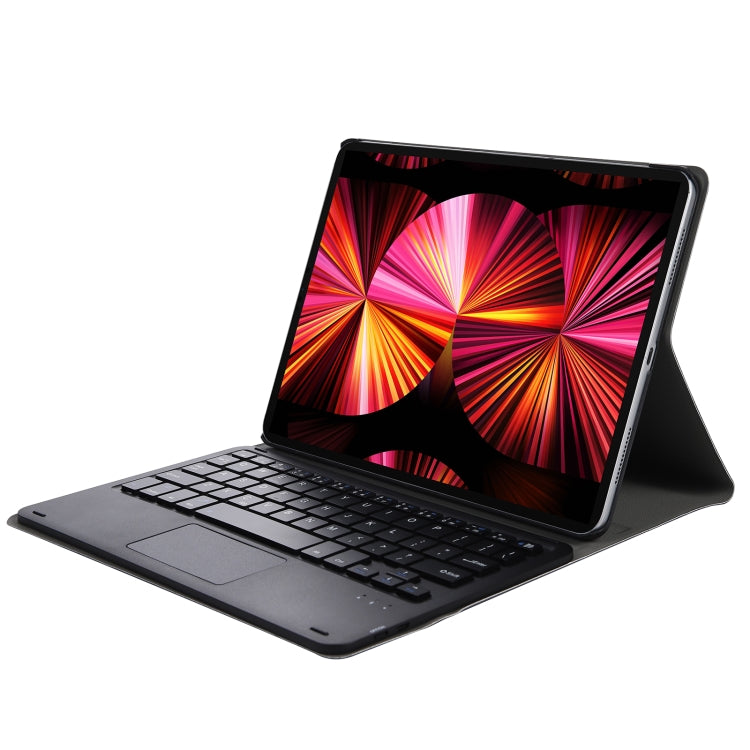 A11-A 2 in 1 Removable Bluetooth Keyboard + Protective Leather Tablet Case with Touchpad & Holder for iPad Pro 11 2022 / 2021 / Air 5 / Air 4(Dark Blue) - For iPad Pro by PMC TechLife | Online Shopping South Africa | PMC TechLife | Buy Now Pay Later Mobicred