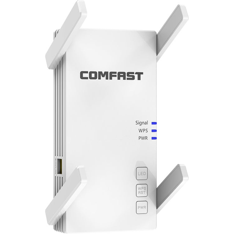 COMFAST CF-AC2100 2100Mbps Wireless WIFI Signal Amplifier Repeater Booster Network Router with 4 Antennas, EU Plug - free shipping - PMC Jewellery - Order now!