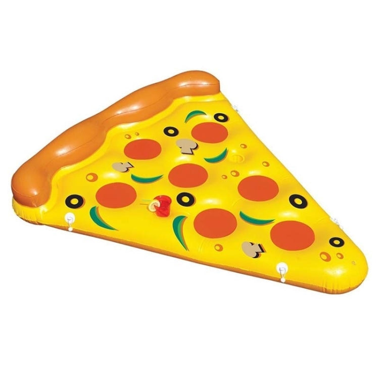 Inflatable Pizza Slice Shaped Floating Mat Swimming Ring, Inflated Size: 180 x 130cm - Swimming Rings by PMC Jewellery | Online Shopping South Africa | PMC Jewellery