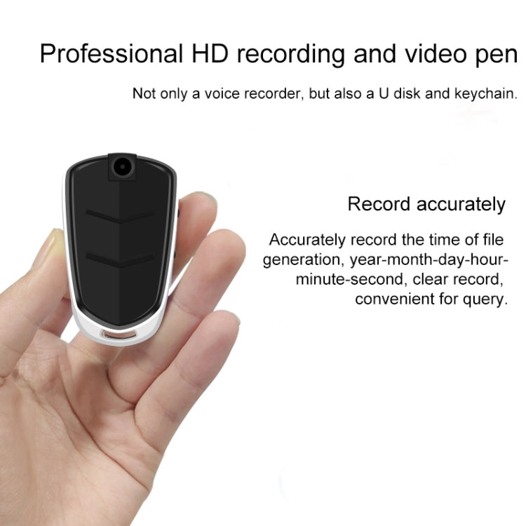 E308 16GB Portable Keychain Voice Recorder, Built-in Camera, Mic, Support TF Card - Recording Pen by PMC Jewellery | Online Shopping South Africa | PMC Jewellery | Buy Now Pay Later Mobicred