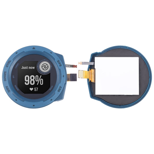 For Garmin Instinct 2 Original LCD Screen with Digitizer Full Assembly(Blue) - For Garmin by PMC Jewellery | Online Shopping South Africa | PMC Jewellery