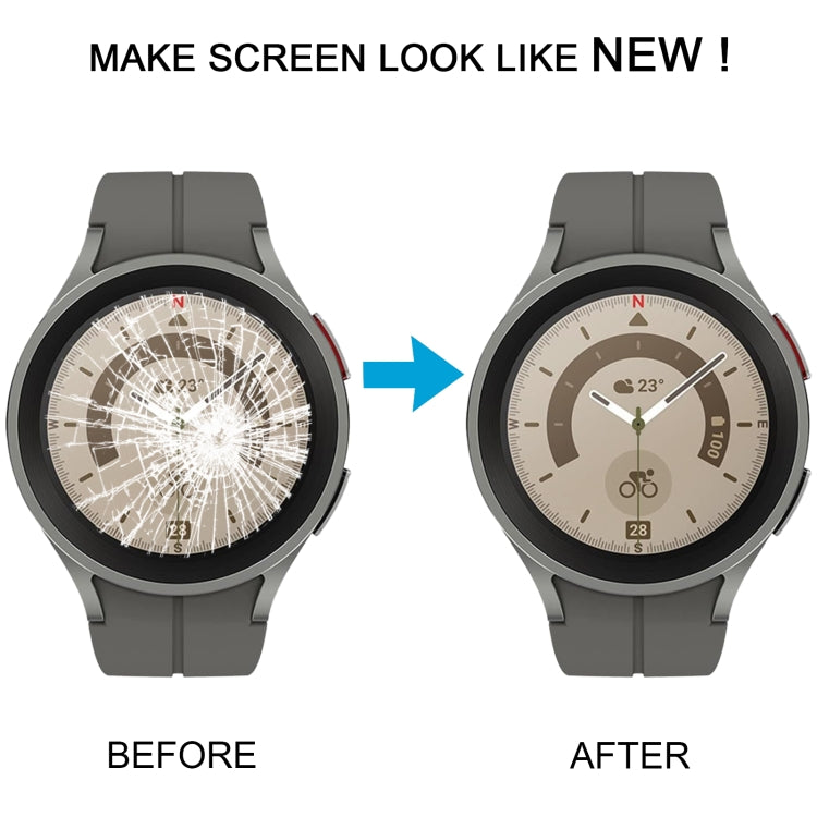 Original LCD Screen Digitizer Full Assembly with Frame for Samsung Galaxy Watch5 Pro 45mm SM-R920/R925 (Black) - free shipping - PMc TechLife - Order now!