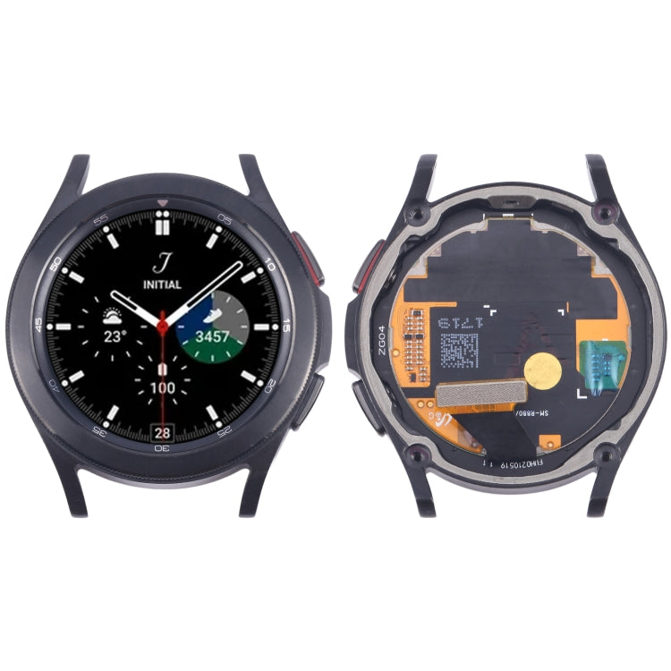 Original LCD Screen Digitizer Full Assembly with Frame for Samsung Galaxy Watch4 Classic 42mm SM-R880/R885 (Black) - free shipping - PMc TechLife - Order now!