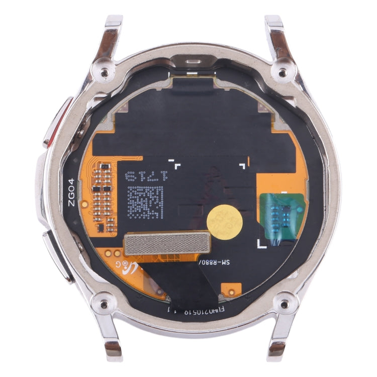 Original LCD Screen Digitizer Full Assembly with Frame for Samsung Galaxy Watch4 Classic 42mm SM-R880/R885 (Silver) - free shipping - PMc TechLife - Order now!