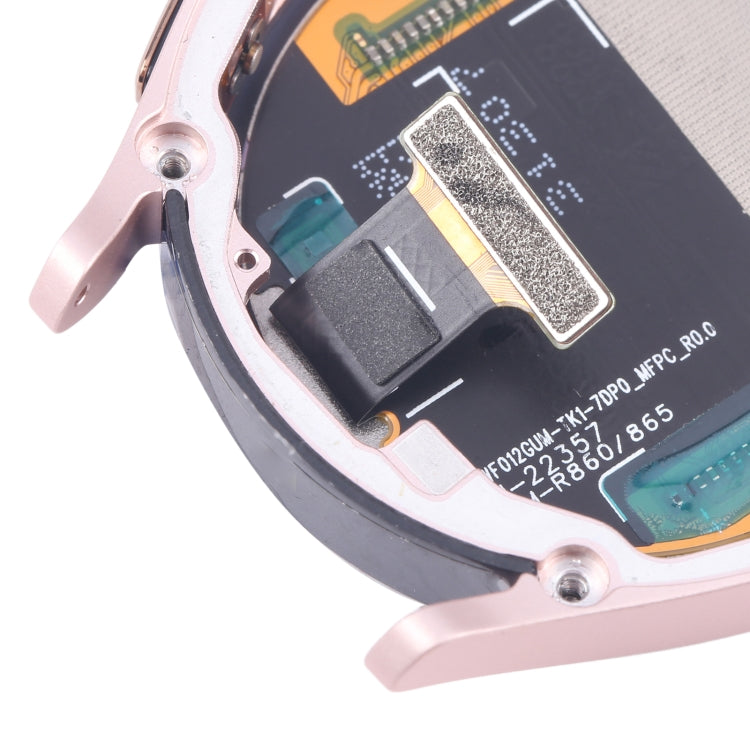 Original LCD Screen Digitizer Full Assembly with Frame for Samsung Galaxy Watch4 40mm SM-R860/R865 (Pink) - free shipping - PMc TechLife - Order now!