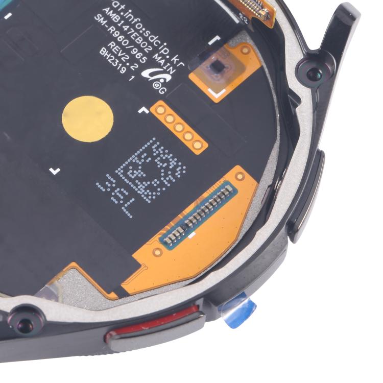 For Samsung Galaxy Watch6 Classic 47mm SM-R960/R965 Original LCD Screen Digitizer Full Assembly with Frame (Black) - free shipping - PMC TechLife - Order now!