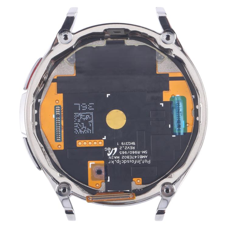 For Samsung Galaxy Watch6 Classic 47mm SM-R960/R965 Original LCD Screen Digitizer Full Assembly with Frame (Silver) - free shipping - PMC TechLife - Order now!