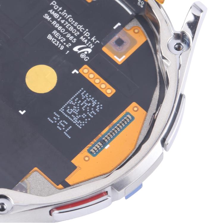 For Samsung Galaxy Watch6 Classic 47mm SM-R960/R965 Original LCD Screen Digitizer Full Assembly with Frame (Silver) - free shipping - PMC TechLife - Order now!
