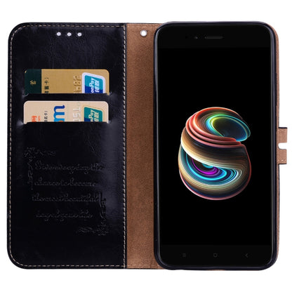 For Xiaomi  Mi A1 & 5X Business Style Oil Wax Texture Horizontal Flip Leather Case with Holder & Card Slots & Wallet & Lanyard(Black) - Xiaomi Cases by PMC Jewellery | Online Shopping South Africa | PMC Jewellery