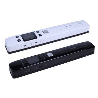 iScan02 Double Roller Mobile Document Portable Handheld Scanner with LED Display,  Support 1050DPI  / 600DPI  / 300DPI  / PDF / JPG / TF(White) - Portable Scanner by PMC Jewellery | Online Shopping South Africa | PMC Jewellery | Buy Now Pay Later Mobicred