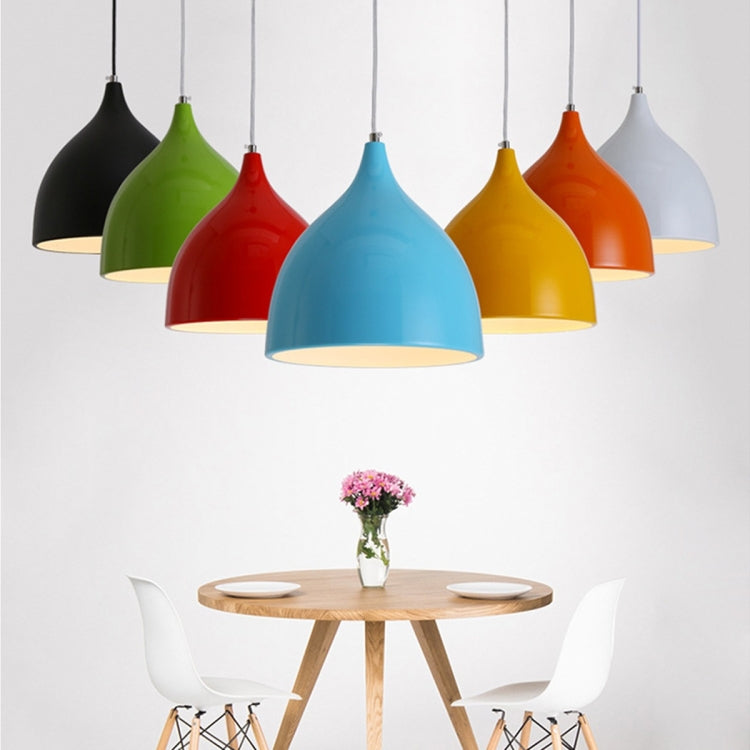 Restaurant Chandelier Simple Modern Single-head Dining Table Lamp Fashion Aisle Living Room Bar (Orange) - Celling Lights & Chandeliers by YWXLight | Online Shopping South Africa | PMc TechLife | Buy Now Pay Later Mobicred