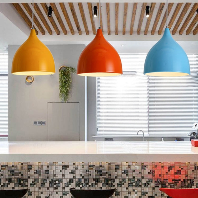 Restaurant Chandelier Simple Modern Single-head Dining Table Lamp Fashion Aisle Living Room Bar (Green) - free shipping - PMc TechLife - Order now!