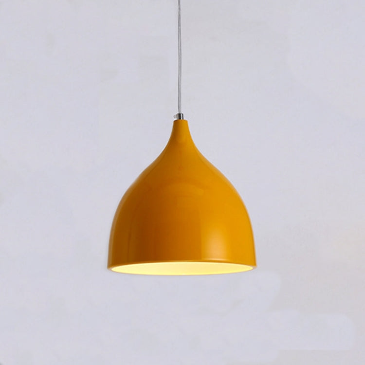 Restaurant Chandelier Simple Modern Single-head Dining Table Lamp Fashion Aisle Living Room Bar (Yellow) - Celling Lights & Chandeliers by YWXLight | Online Shopping South Africa | PMc TechLife | Buy Now Pay Later Mobicred