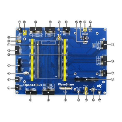 Waveshare Open429I-C Package A, STM32F4 Development Board - MCU Tools by Waveshare | Online Shopping South Africa | PMC Jewellery | Buy Now Pay Later Mobicred