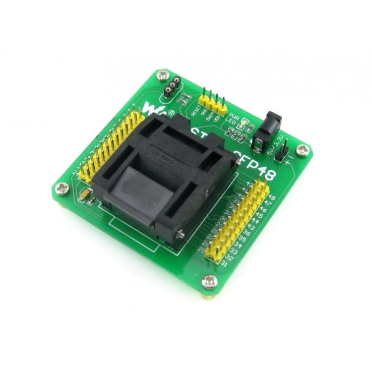 Waveshare STM8-QFP48, Programmer Adapter - free shipping - PMC TechLife - Order now!
