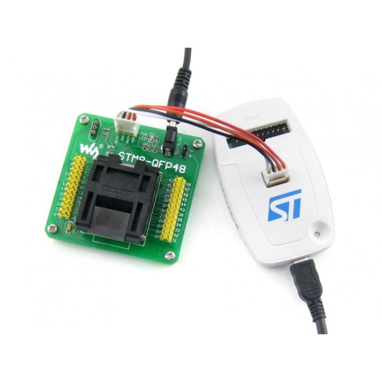 Waveshare STM8-QFP48, Programmer Adapter - MCU Tools by Waveshare | Online Shopping South Africa | PMC Jewellery | Buy Now Pay Later Mobicred