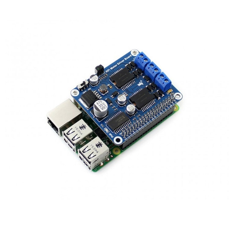 Waveshare RPi Motor Driver Board - Modules Expansions Accessories by Waveshare | Online Shopping South Africa | PMC Jewellery | Buy Now Pay Later Mobicred
