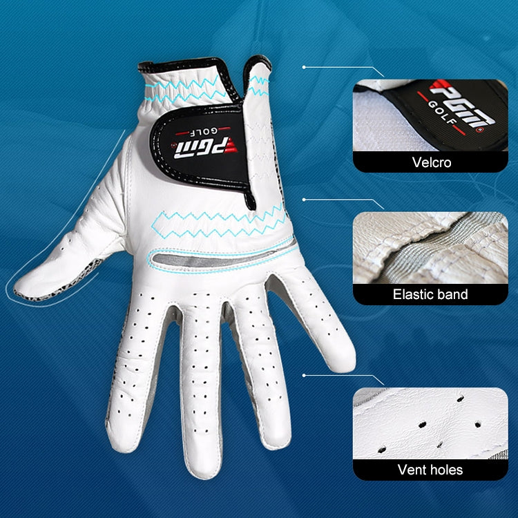 PGM Golf Sheepskin Anti-Slip Single Gloves for Men(Size: 25-Left Hand) - Safety Gloves by PGM | Online Shopping South Africa | PMC TechLife | Buy Now Pay Later Mobicred