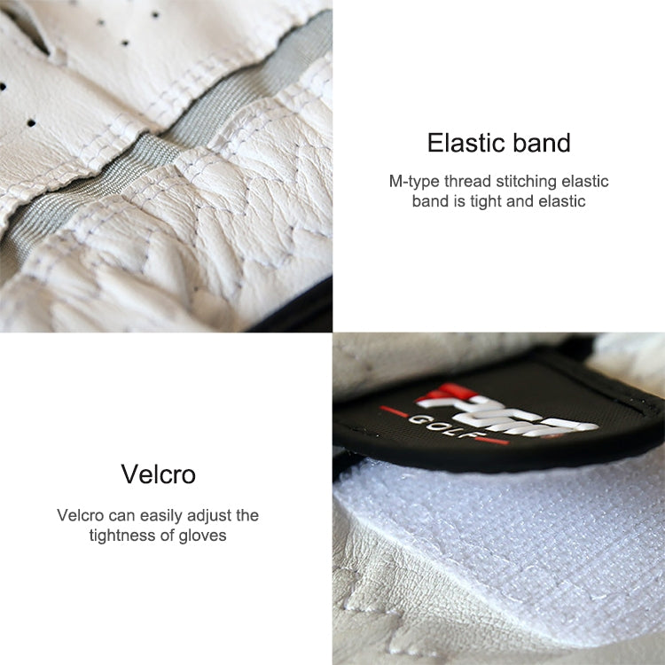 PGM Golf Sheepskin Anti-Slip Single Gloves for Men(Size: 27-Left Hand) - Safety Gloves by PGM | Online Shopping South Africa | PMC TechLife | Buy Now Pay Later Mobicred