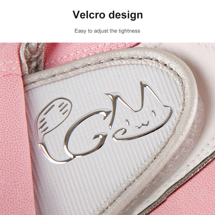 PGM One Pair Golf Non-Slip PU Leather Gloves for Women (Color:Pink Size:21) - free shipping - PMC TechLife - Order now!