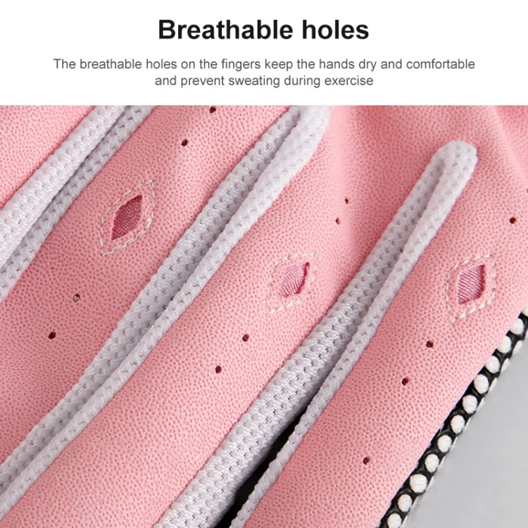 PGM One Pair Golf Non-Slip PU Leather Gloves for Women (Color:Yellow Size:18) - free shipping - PMC TechLife - Order now!