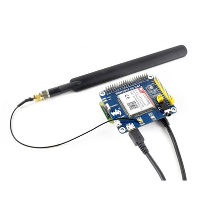 Waveshare 4G / 3G / 2G / GSM / GPRS / GNSS HAT for Raspberry Pi, LTE CAT4, for Southeast Asia, West Asia, Europe, Africa - Modules Expansions Accessories by Waveshare | Online Shopping South Africa | PMC Jewellery